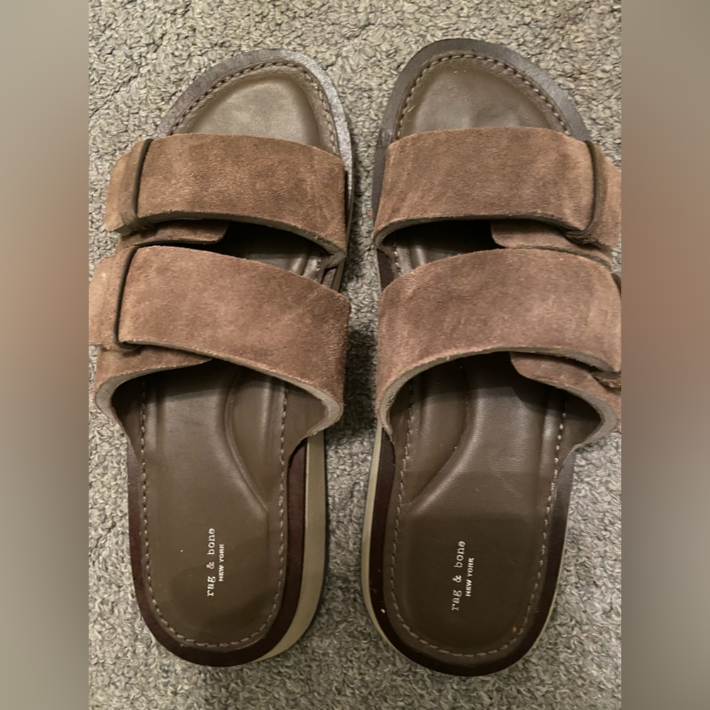 Rag and bone suede sandals size 38